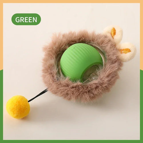 Smart Automatic Rolling Ball for Cats – Rechargeable Interactive Electric Toy