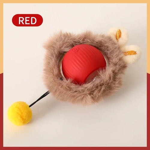Smart Automatic Rolling Ball for Cats – Rechargeable Interactive Electric Toy