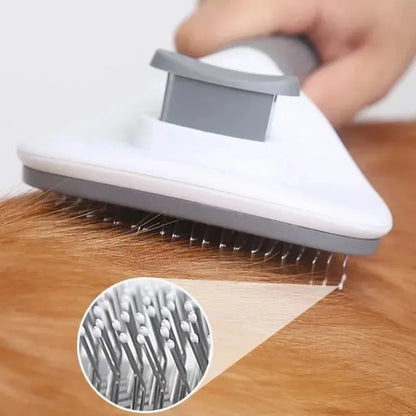 Self-Cleaning Pet Brush for Dogs and Cats – Hair Remover Grooming Comb